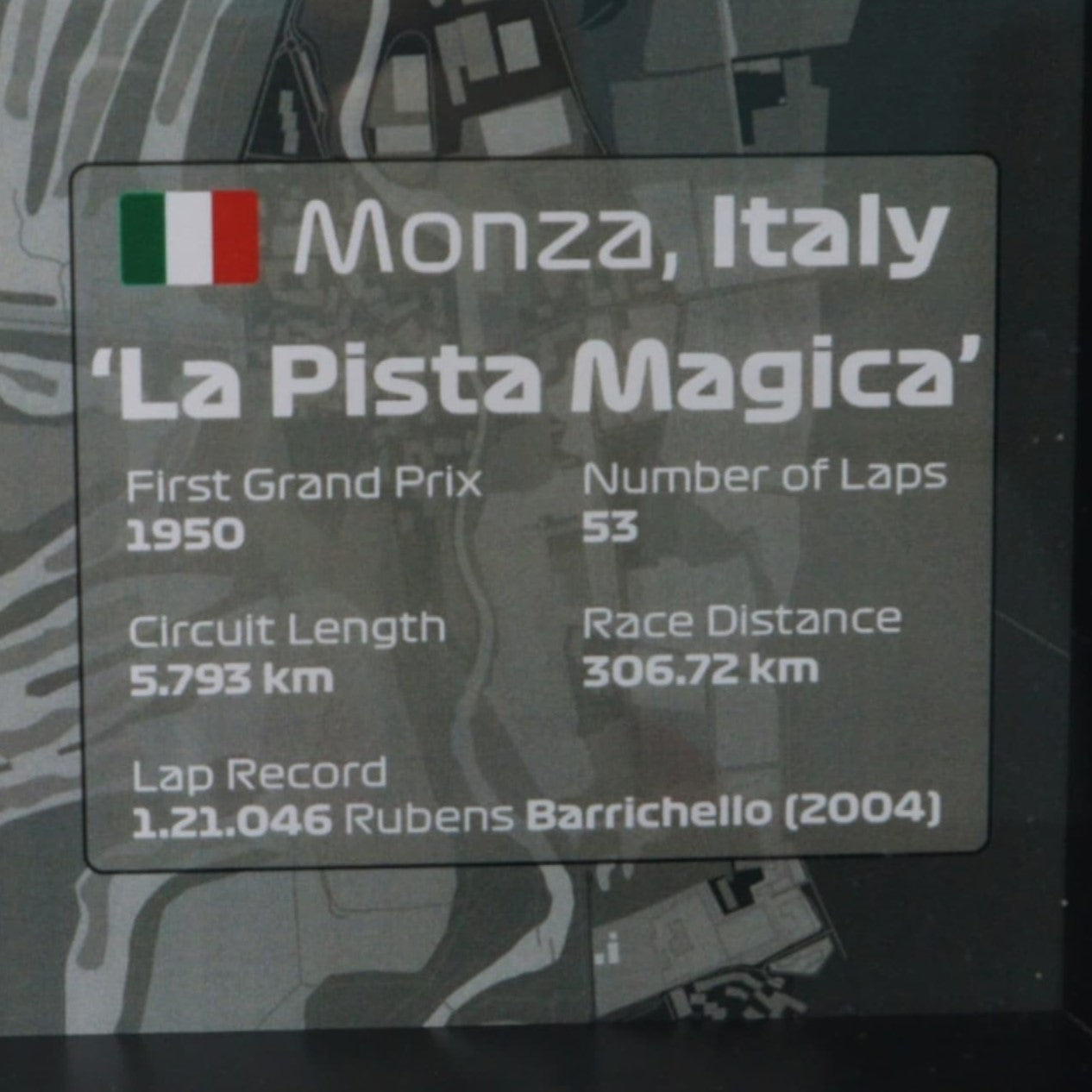 Cuadro 3D - Monza