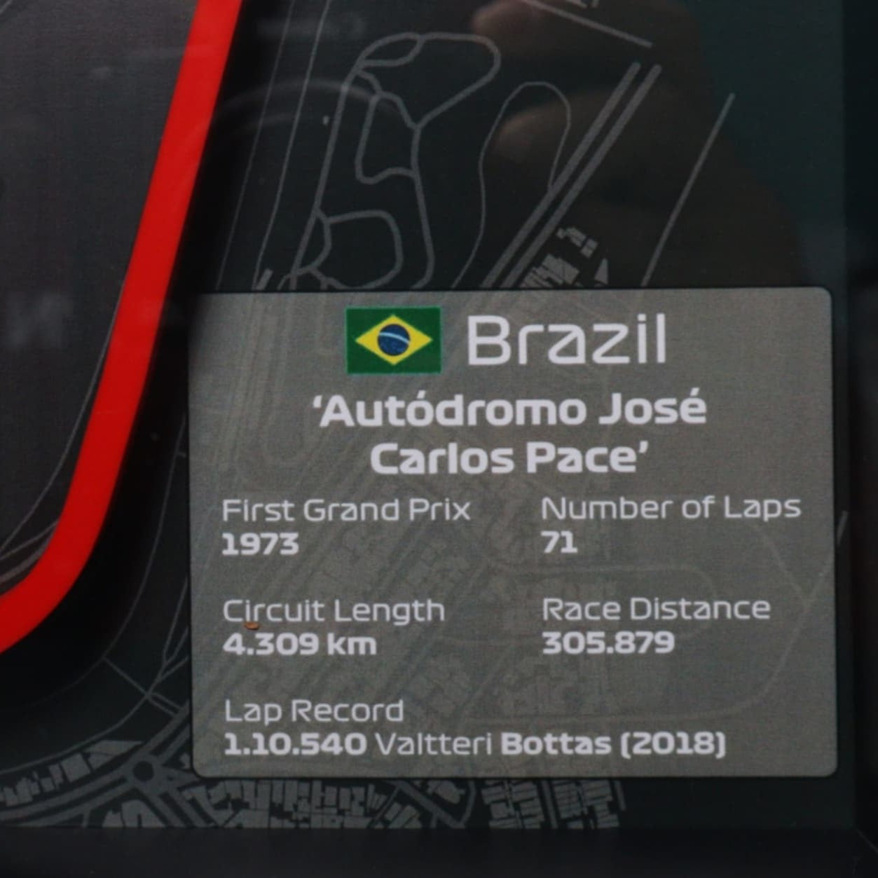 Cuadro 3D - Autódromo José Carlos Pace ( Brasil )