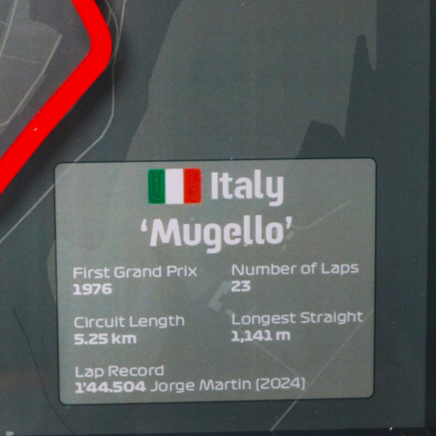 Cuadro 3D - Mugello (MotoGP)