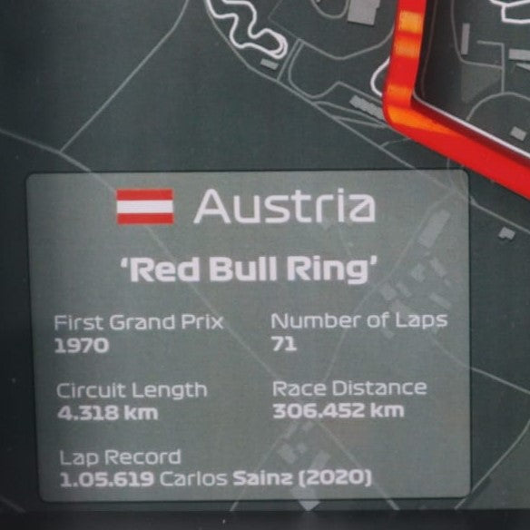 Cuadro 3D - Red Bull Ring