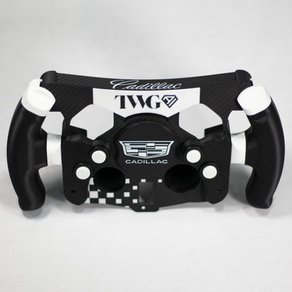 Réplica de volante F1 Cadillac con acabados de alta calidad para simracing