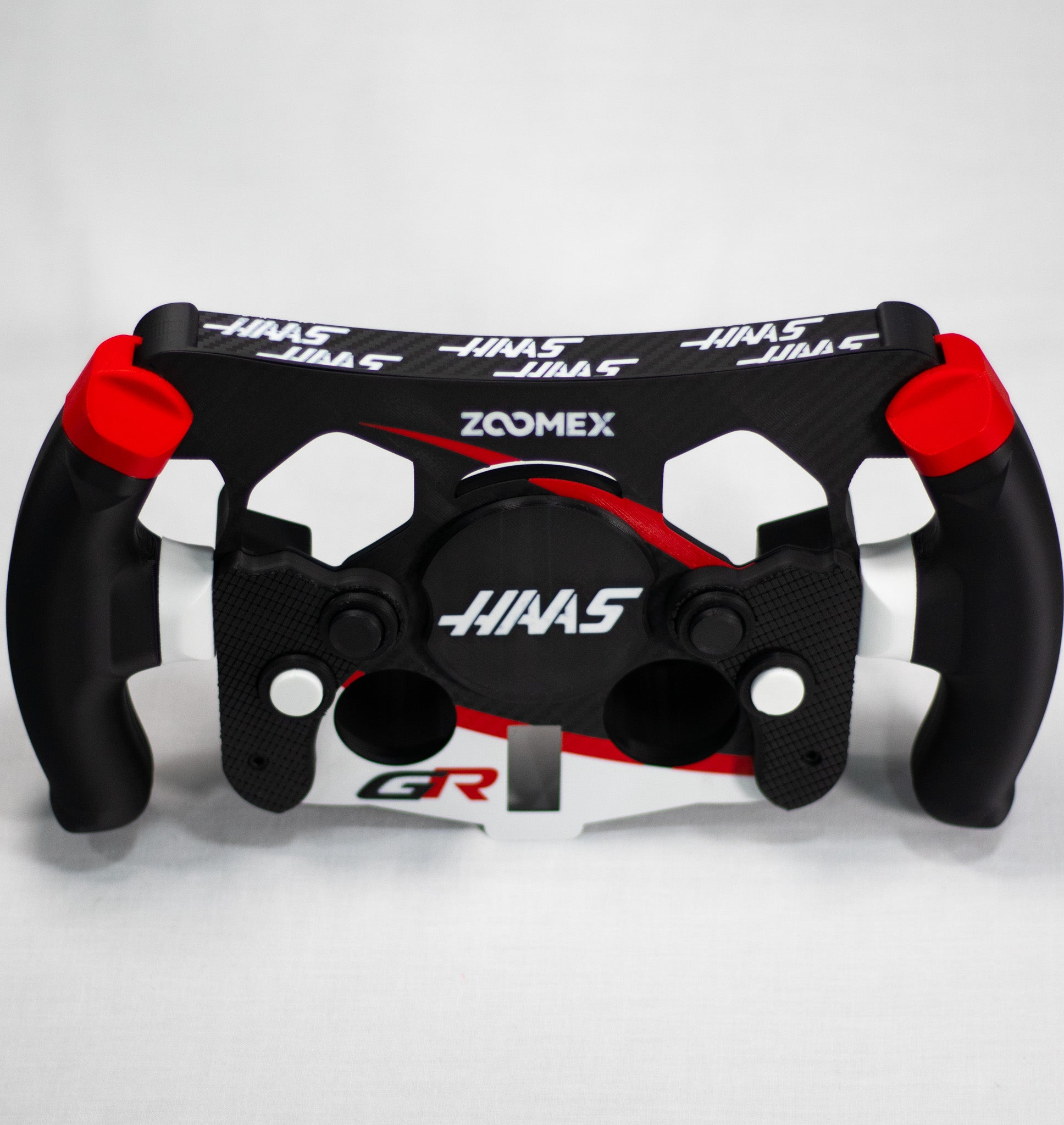 Réplica de volante F1 Haas con acabados de alta calidad para simracing