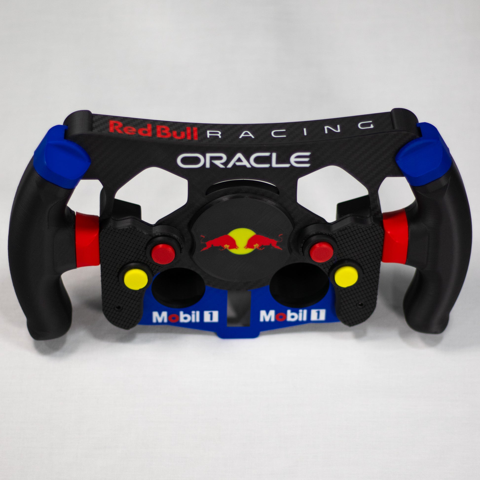 Réplica de volante F1 Red Bull con acabados de alta calidad para simracing