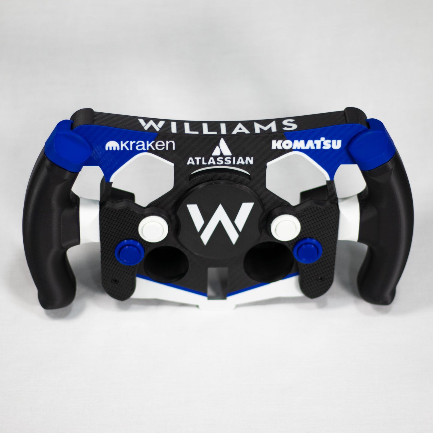 Réplica de volante F1 Williams con acabados de alta calidad para simracing