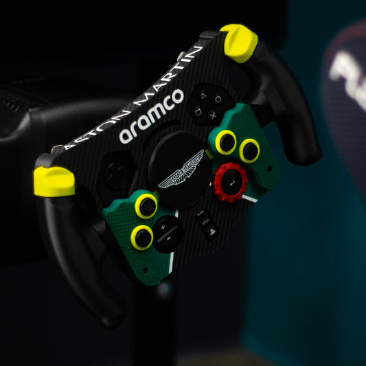 Mod F1 Logitech para volantes G29, G923 y G920 - Edición Aston Martin Aramco