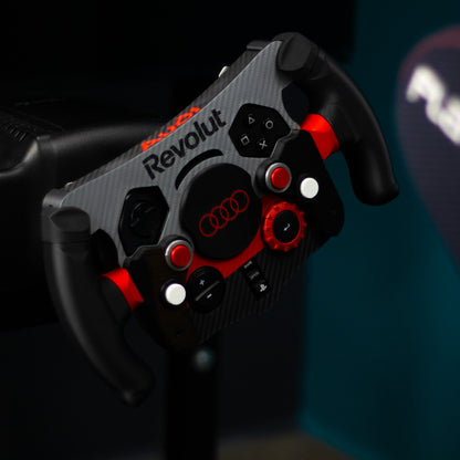 Mod F1 Logitech para volantes G29, G923 y G920 - Edición Audi Sport