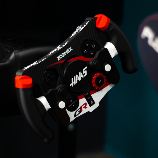 Mod F1 Logitech para volantes G29, G923 y G920 - Edición Haas F1 Team