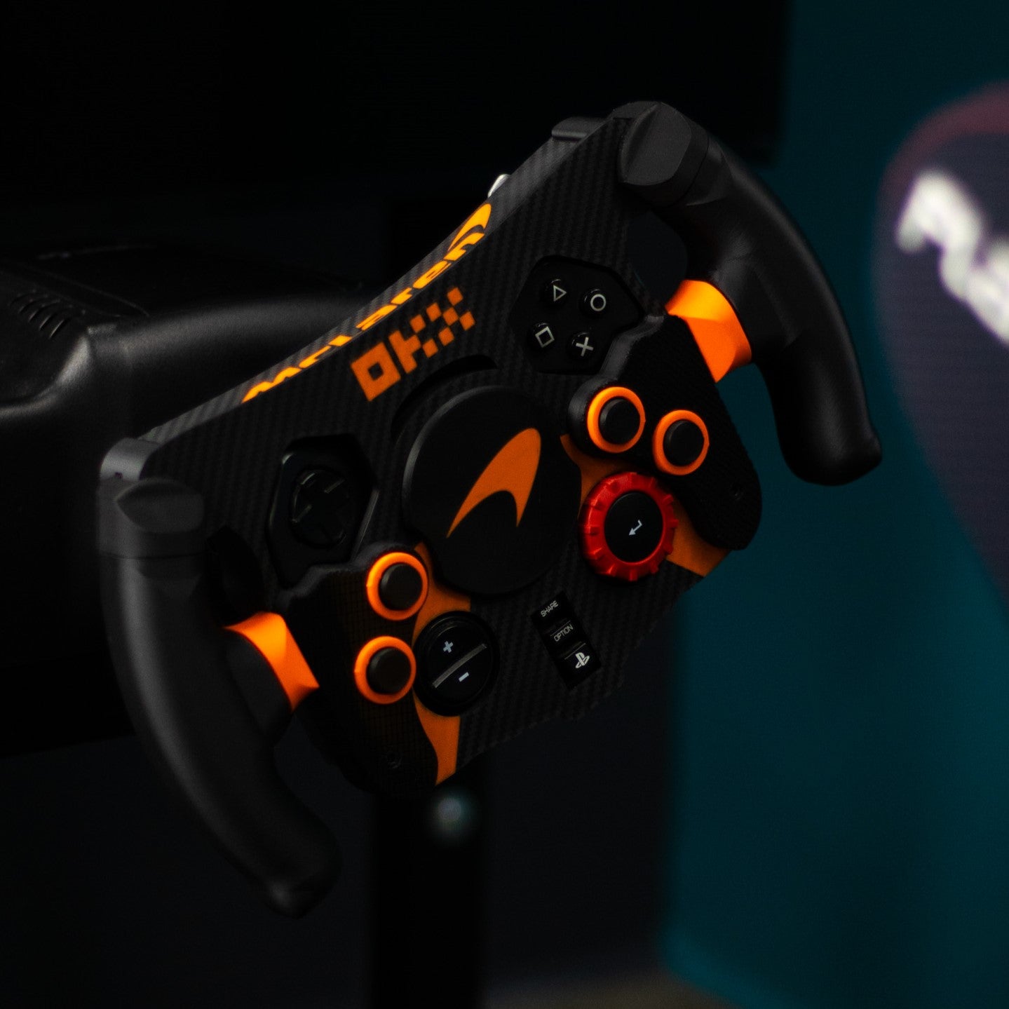 Mod F1 Logitech para volantes G29, G923 y G920 - Edición McLaren Negro