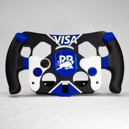 Kit de conversión mod F1 Logitech G29 y G923 estilo Racing Bulls AlphaTauri